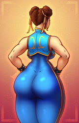 1girls armpits ass ass_focus back back_view bare_shoulders big_ass big_butt breasts brown_hair butt butt_focus chun-li clothed clothes clothing english_text female female_only fully_clothed hair hand_on_hip hands_on_hips hips huge_ass huge_butt human human_only humanoid large_ass large_butt mammal muscle muscles muscular muscular_female pose posing pressurizedpleasure short_hair simple_background solo solo_female standing street_fighter text thick thick_ass thick_thighs thighs thin_waist voluptuous watermark wide_hips rating:Questionable score:148 user:justausername