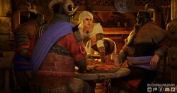 1girls 3boys 3d blendguardian breasts breasts_out cd_projekt_red ciri detailed_background leaning_forward masked presenting_breasts tavern tavern_wench the_witcher the_witcher_(series) the_witcher_3:_wild_hunt rating:Questionable score:49 user:Pokh