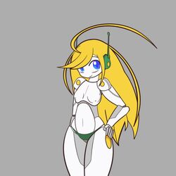 animated blonde_hair bottomwear breast_expansion breasts cave_story curly_brace female grey_skin gynoid humanoid lactation machine no_sound robot robot_girl robot_joints tagme underwear video zedrin rating:Questionable score:229 user:Logobot757