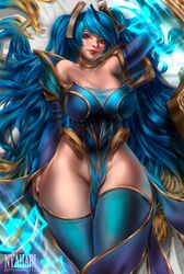 big_ass big_breasts league_of_legends no_panties nyahabi2112 sona_buvelle thick_thighs thighs rating:Explicit score:115 user:Belle_thot_delphine