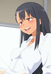 1boy 1girls akinoya animated bar_censor black_hair blush breasts brown_eyes censored classroom clenched_teeth clothed clothed_female clothed_sex clothing creampie cum cum_in_pussy cum_inside desk dominant_male ejaculation erection hayase_nagatoro hi_res horny_female large_ass long_hair longer_than_30_seconds naoto_hachioji_(senpai) open_mouth panties panties_aside penis please_don't_bully_me,_nagatoro public_sex pussy revealing_clothes saliva school school_uniform schoolgirl sex sharp_teeth simple_background skirt_lift small_breasts sound spread_legs standing_sex sweat tan tan_skin tanline thick_thighs unseen_male_face vaginal_penetration video rating:Explicit score:1208 user:AtenzaXXX