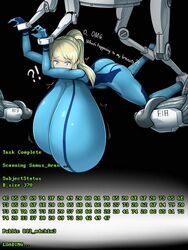 1girls ?! alternate_breast_size ankle_cuffs body_modification breast_expansion comic cuffs female huge_breasts hyper hyper_breasts immobile mechanical mechanical_fixation metroid mind_break nintendo orgasm_factory rape restrained samus_aran sequence sex_machine sinensian suspended suspended_in_midair suspension zero_suit_samus rating:Explicit score:226 user:Putridmoldyman