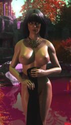 3d 3d_(artwork) athletic athletic_female big_breasts blender breasts dark-skinned_female dark_hair dark_skin looking_at_viewer mortal_kombat mortal_kombat_x pinup smokescreen117 solo solo_female solo_focus tanya_(mortal_kombat) rating:Explicit score:44 user:romero1718