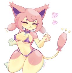 anthro ass big_ass big_breasts big_butt bikini boobs breasts butt chikomokii curvy_body female furry pokémon_(species) pokemon pokemon_rse skitty tagme thick_thighs tits wide_hips rating:Explicit score:123 user:Damedanefan