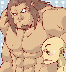 baran_flinders dc dcau gizmo_(dc) human male male_only mammoth_(dc) multiple_boys muscles nude size_difference sketch straight_hair tagme teen_titans rating:Explicit score:13 user:bot