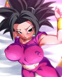 1girls big_breasts breasts dragon_ball dragon_ball_super erect_nipples erect_nipples_under_clothes female female_only fusion huge_breasts kefla large_breasts looking_at_viewer nipple_bulge nipples potara_earrings rom shounen_jump solo solo_female rating:Explicit score:217 user:Dragonballgt9999