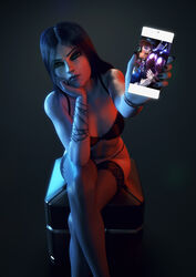 2girls 3d absurdres ass ass_worship big_ass bodysuit d.va female female_only highres lootbox overwatch tight_clothing vgerotica widowmaker rating:Explicit score:171 user:justausername