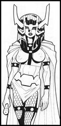 1girls armor barda_free big_barda black_and_white breasts cape catthouse_studios dc dc_comics female female_only helmet mega-rod mister_miracle_(series) nipples no_bra roadkill_(catthouse_studios) solo topless uncensored rating:Explicit score:7 user:bot