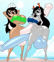 2021 2futas angstrom ass balls beach big_ass big_balls big_breasts big_butt big_penis big_testicles bikini black_hair breasts dark-skinned_futanari dark_skin dickgirl disney dog_ears futa_only futanari homestuck horns huge_ass huge_balls huge_breasts huge_butt huge_cock huge_penis huge_testicles hyper hyper_balls hyper_penis intersex jade_harley knick_knack large_ass large_balls large_breasts large_butt large_testicles long_hair looking_at_viewer looking_back ms_paint_adventures penis permanent_smile pixar smile sunglasses sunnification sunny_miami tail testicles troll vriska_serket rating:Explicit score:170 user:Warriors3568