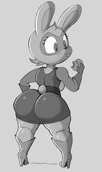 animal_crossing ass ass_in_dress big_ass breasts eating female fruit fur furry mira_(animal_crossing) nintendo peach_(fruit) purple_yoshi_draws rabbit shortstack thick_thighs video_games wide_hips rating:Questionable score:31 user:FlaccidPancake