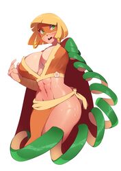 abs arms_(game) blonde_hair boa_hancock_(cosplay) bob_cut breasts busty cleavage combos-n-doodles female female_only hourglass_figure min_min_(arms) nintendo one_piece tagme voluptuous rating:Explicit score:95 user:rohald