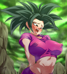 1girls big_breasts breasts dragon_ball dragon_ball_super erect_nipples erect_nipples_under_clothes female female_only kefla large_breasts midriff nipple_bulge nipples rom shounen_jump solo rating:Explicit score:353 user:Dragonballgt9999