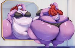 1girls anthro ass ass_cleavage bbw belly big_ass big_belly big_breasts big_butt big_thighs black_bra black_panties black_underwear bra breasts butt butt_crack dat_ass deep_navel dragon dragoness enormous_ass enormous_butt fat fat_ass fat_butt fat_dragon_female female female_only giant_ass gigantic_ass gigantic_belly gigantic_butt hair hi_res huge_ass huge_belly huge_butt huge_thighs hyper hyper_ass hyper_butt hyper_thighs large_ass large_belly large_butt massive_ass massive_belly massive_butt navel obese obese_dragon obese_female overweight overweight_dragon overweight_female panties purple_body purple_skin rear_view red_hair scalie solo ssbbw thick_ass thick_thighs thighs trinity-fate62 underwear rating:Questionable score:97 user:Rafistar100