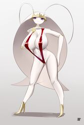 anthro big_breasts bikini bug high_heels large_hair nintendo pheromosa pokémon_(species) pokemon pokemon_sm pokemon_usm red_bikini sana!rpg sling_bikini ultra_beast white_skin rating:Questionable score:120 user:xthunderx