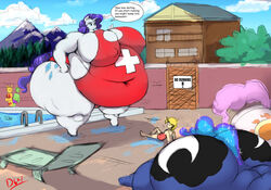 2021 anthro anthrofied ass bbw belly big_ass big_belly big_breasts big_butt breasts butt cleavage clothed clothing deep_navel dialogue digital_media_(artwork) english_text equid equine fat female friendship_is_magic hasbro hi_res horn huge_ass huge_breasts huge_butt human hyper hyper_ass hyper_butt larger_female lifeguard lying my_little_pony navel nipple_outline obese obese_anthro obese_female one-piece_swimsuit overweight overweight_anthro overweight_female pony pool princess_celestia_(mlp) princess_luna_(mlp) rarity_(mlp) size_difference ssbbw swimming_pool swimsuit swimwear thelunarmoon thick_thighs unicorn water what rating:Questionable score:59 user:Rafistar100