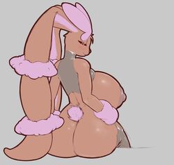 1girls anthro areolae big_areola big_breasts breast_expansion bunny_ears bunny_girl dibujosv12 female_only huge_breasts lopunny mega_lopunny naked nintendo nipples pokémon_(species) pokemon rating:Explicit score:70 user:Getrunas