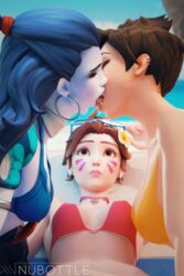 3d 3girls bikini cote_d'azur_widowmaker d.va female female_only kissing nubottle overwatch tracer widowmaker yuri rating:Explicit score:204 user:playwithmyrocket