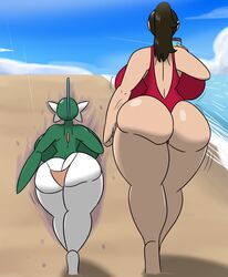 anthro ass_cleavage butt_crack female female_only gallade gender_bender genderswap huge_ass huge_breasts igphhangout pokémon_(species) pokemon rule_63 tagme trainer_go_(igph) rating:Explicit score:53 user:KyoKusanagi94