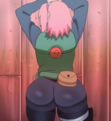 1girls animated ass ass_jiggle ass_shake big_ass big_butt bubble_butt butt_jiggle d-art female female_only human jiggle naruto naruto_shippuden pink_hair sakura_haruno shaking shaking_ass shaking_butt shounen_jump solo solo_female thick thick_ass twerking vest war_outfit rating:Explicit score:407 user:Anonymous77