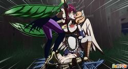 3girls bob74h bondage crossover cunnilingus facesitting female fff_threesome harpie harpie_lady harpy ishuzoku_reviewers kiss large_breasts leash lezdom lipstick_mark meidri nipples papi_(monster_musume) pussy threesome yu-gi-oh! yuri rating:Explicit score:20 user:Bob74h