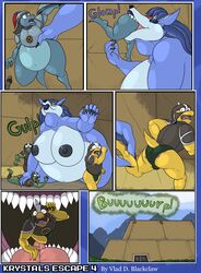 1:1 2021 5_fingers absurd_res anthro anthro_pred anthro_prey bbw belly big_belly big_breasts blue_body blue_eyes blue_fur blue_hair blue_scales breasts burp burping canid canine claws comic darkartist digestion dinosaur fat female female_pred fingers fox fur furry giantess gulp hair headgear helmet hi_res huge_breasts krystal larger_anthro larger_female larger_pred lips lizard macro male male_prey mammal mini_giantess nintendo nipples obese obese_anthro obese_female open_mouth oral_vore overweight overweight_anthro overweight_female reptile scales scalie sharp_teeth sharpclaw size_difference smaller_anthro star_fox swallowing teeth theropod thick_thighs tongue video_games vore watermark weapon yellow_body yellow_scales rating:Questionable score:24 user:Rafistar100