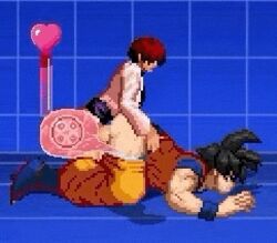 1boy 1futa anal anal_sex animated balls big_ass big_breasts black_hair blue_background boots bouncing_breasts clothed crossover cum cum_in_ass cum_inside defeated_hero doggy_style dragon_ball dragon_ball_super dragon_ball_z enjoying futa_on_male futa_penetrating_male futadom futanari game gif half-dressed hand_on_butt impregnation inside_view king_of_fighters large_penis loop m.u.g.e.n male_penetrated malesub mpreg mugenfutacharsmaker muscular_male pixel_art pregnancy pregnant_male red_hair shermie_(kof) short_hair short_playtime snk son_goku sperm tagme training_room womb x-ray rating:Explicit score:48 user:SaiyanSlutRP