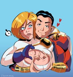 1boy 1boy1girl 1girls alien alien_girl alien_humanoid alien_look_like_human athletic athletic_female big_ass big_breasts billy_batson blonde_hair breasts bust busty chest cleavage curvaceous curvy curvy_figure dc dc_comics digital_drawing_(artwork) digital_media_(artwork) earth_2 eyebrows eyelashes eyes female female_focus fit fit_female glassfish hair heart_hands hero heroine hips hourglass_figure huge_ass huge_breasts humanoid justice_society_of_america kara_zor-el karen_starr large_ass large_breasts legs light-skinned_female light_skin lips male male/female mature mature_female power_girl shazam shazam_(series) slim slim_waist superhero superheroine superman_(series) thick thick_hips thick_legs thick_thighs thighs top_heavy top_heavy_breasts voluptuous voluptuous_female waist wide_hips rating:Questionable score:72 user:SILV3RBACK