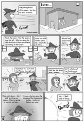 balloon_inflation bar belly_expansion comic dialogue inflation outie_navel page_5 plasticextreme potion tagme witch rating:Explicit score:1 user:Thique_inque