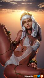 1girls 3d cg dark-skinned_female dark_skin female female_only kinkykatt3d league_of_legends nude pinup qiyana_yunalai solo spread_legs rating:Questionable score:38 user:kinkykatt3d