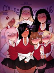 6+girls 7girls black_hair blonde_hair cinnabus delilah_(cinnabus) genevieve_(cinnabus) glowing glowing_eyes horny imminent_rape latina mei_(cinnabus) minako_(cinnabus) ms._mia_(cinnabus) nun obsessed obsession pink_hair school_uniform schoolgirl shy skirt smile smiling smiling_at_viewer sona_(cinnabus) stare student tagme teacher teacher_and_student teeth teeth_showing teeth_visible thick thick_bottom_lip thick_legs thick_lips thick_thighs thigh_highs thighhighs thighs yuki_(cinnabus) rating:Explicit score:265 user:15InchMaster