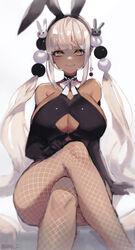 1girls big_breasts breasts bunny_ears bunny_girl bunnysuit dark-skinned_female dark_skin fishnets hololive hololive_english hololive_english_-council- nangz1 orange_eyes pink_hair revealing_clothes tight_clothing tsukumo_sana twintails virtual_youtuber rating:Explicit score:191 user:lunarr