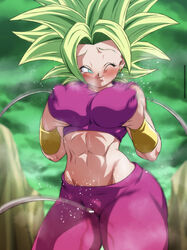 abs big_ass big_breasts blush breasts dragon_ball dragon_ball_super female female_only green_hair huge_breasts kefla legendary_super_saiyan one_eye_closed potara_earrings rom saiyan saliva saliva_trail shounen_jump solo solo_female super_saiyan super_saiyan_2 tears wet wet_pussy rating:Explicit score:174 user:Cum_whore