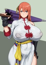 1girls 5_fingers aged_up ass bare_shoulder big_ass big_breasts big_butt blue_eyes breasts butt china_dress chinese_clothes erect_nipples erect_nipples_under_clothes female female_only gintama gintama:_be_forever_yorozuya high_resolution hips huge_ass huge_breasts huge_butt human human_only humanoid hyper_breasts kagura_(gintama) kunaboto large_ass large_breasts large_butt nipples puffy_nipples seductive solo solo_female solo_focus thick thick_ass thick_thighs thighs top_heavy umbrella venus_body voluptuous wide_hips rating:Questionable score:311 user:Azureknight95