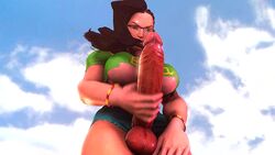 1futa 20s 3d abs animated asymmetrical_hair black_hair blackjr blue_shorts blue_sky bounce bouncing_breasts bouncing_testicles bracelet breasts brown_eyes capcom choker cleavage cloud cornrows cropped_shirt cum curvy day denim ejaculation erection excessive_cum female futa_only futanari green_shirt huge_penis jewelry large_breasts large_testicles laura_matsuda long_hair loop masturbation midriff moaning muscular muscular_futanari open_fly orgasm outdoors penis penis_outside rubbing shiny shiny_skin shirt short_shorts short_sleeves shorts sky solo sound source_filmmaker squishing standing street_fighter street_fighter_v testicles testicles_outside thick_thighs thighs thong toned uncensored underboob video rating:Explicit score:71 user:Aman2k16