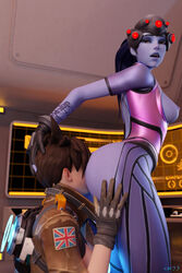 2girls 3d analingus anilingus ass csr55 cunnilingus eating_ass exposed_breasts female_focus female_only hand_on_head hands_on_ass light-skinned_female looking_at_viewer medium_breasts only_female oral overwatch rimjob rimming sex short_hair tracer widowmaker yuri rating:Explicit score:155 user:usuallyhappybutsometimessad