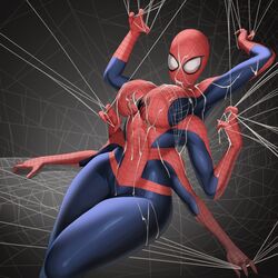 1girls 6_arms big_breasts bodysuit breasts female female_only large_breasts marvel mask mayday_parker multi_arm multi_limb popogori rule_63 solo spider-girl spider-man_(series) spider_web superheroine rating:Explicit score:230 user:justausername