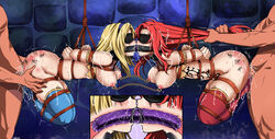 2boys 2girls arms_behind_back bi_domination big_breasts bisexual blindfold body_writing bondage bouncing_breasts bound_together breasts captured cum_everywhere cum_inside deepthroat defeated dildo dildo_in_mouth double_dildo eudetenis female femsub forced forced_yuri gag gagged game-over hair_pull hanging_breasts helpless kahncomm katarina_du_couteau large_breasts league_of_legends linked_nipples linked_piercings luxanna_crownguard male male_domination maledom multiple_boys multiple_girls multiple_subs mutual_linked_nipples mutual_linked_piercings naked_stockings naked_thighhighs nipple_piercing nipples nipples_linked_to_another nude open_mouth_gag party_wipe penis rape ring_gag rope saliva saliva_trail scar sex sex_slave sex_toy shared_object_insertion slap_mark stationary_restraints stockings straight suspended suspension sweat tattoo tears thighhighs veiny_penis x-ray rating:Explicit score:278 user:suwakochan