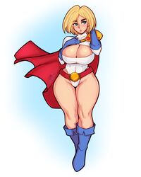 1girls 2021 big_breasts breasts cleavage dc dc_comics female female_focus female_only jakuson_z karen_starr large_breasts power_girl solo superman_(series) thick_thighs thighs wide_hips rating:Questionable score:179 user:justausername