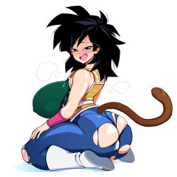 1girls alternate_breast_size alternate_version_available ass big_ass big_breasts black_hair body_writing bodysuit boots breasts bunkwizard dragon_ball dragon_ball_z eye_contact female gine large_breasts long_hair looking_at_viewer massive_breasts ripped_bodysuit ripped_clothing saiyan tail thick_thighs rating:Questionable score:289 user:Duncan33303