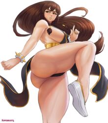 1girls action_pose alternate_costume alternate_hairstyle ass big_breasts big_butt breasts brown_eyes brown_hair capcom chinese_clothes chun-li clothed female female_only large_breasts long_hair sideboob solo standing street_fighter street_fighter_v superbusty thick_ass thick_thighs thighs rating:Questionable score:229 user:Bikuta69