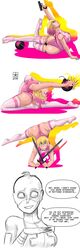 big_ass big_breasts big_butt blonde_hair english_text female female_only firearm flexing glock gwen_poole gwenpool gwenpool_(series) handgun looking_at_viewer marvel marvel_comics mrestella tagme text thick_thighs two_tone_hair weapon workout rating:Explicit score:39 user:deleted5733