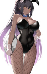 1girls big_breasts black_fishnet_pantyhose black_legwear black_leotard blue_archive breasts bunny_ears bunny_girl bunnysuit cleavage covered_navel covered_nipples covered_pussy female female_only fishnet_legwear fishnet_pantyhose gloves karin_(blue_archive) karin_(bunny)_(blue_archive) large_breasts legwear millennium_science_school_student pantyhose playboy_bunny solo spider_apple standing tray two_tone_hair wrist_cuffs rating:Questionable score:172 user:justausername