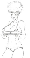 1girls bikini dragon_ball female large_breasts panchy panchy_(dragon_ball) panchy_briefs sketch thewritefiction rating:Explicit score:25 user:Samueljoo