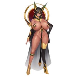 dark-skinned_female egyptian last_origin sekhmet_of_death snowball22 rating:Explicit score:203 user:SandsGoddess