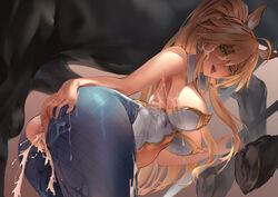 1girls after_bestiality after_sex after_vaginal animal_genitalia animal_penis artoria_pendragon artoria_pendragon_(lancer) bent_over bestiality blonde_hair blue_legwear blue_pantyhose bunny_ears bunnysuit censored clothed_female clothed_sex clothing crotchless cum cum_in_pussy cum_inside cum_leaking cum_leaking_down_leg cum_leaking_out_of_pussy cum_on_body cum_on_breasts cum_on_clothes cum_on_face cum_on_hair fate_(series) female_human/male_feral female_on_feral femsub feral feral_on_female green_eyes high_resolution highleg highleg_leotard horse horse_penis horsecock human interspecies legwear leotard long_hair maledom mosaic_censoring no_panties pantyhose penis polki white_leotard zoophilia rating:Explicit score:456 user:LilBeep