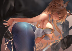 1girls ahe_gao animal_genitalia animal_penis artoria_pendragon artoria_pendragon_(lancer) artoria_pendragon_(swimsuit_ruler) bent_over blonde_hair blue_legwear blue_pantyhose bunny_ears bunnysuit censored clothed_female clothed_sex clothing crotchless cum cum_in_pussy cum_inside dominant_feral fate_(series) female_human/male_feral female_on_feral femsub feral green_eyes high_resolution highleg highleg_leotard horse horse_penis horsecock human interspecies legwear leotard long_hair maledom mosaic_censoring no_panties pantyhose penis polki sex white_leotard zoophilia rating:Explicit score:630 user:LilBeep