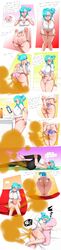 1girls ass_cleavage big_ass big_breasts big_butt blue_eyes blue_hair blush bulma bulma_briefs butt_crack cleavage disgusted dragon_ball excessive_fart fart fart_cloud fart_fetish fart_torture farting lazei oolong panties pig pink_panties shounen_jump side_ponytail sleeping text thick_thighs rating:Explicit score:110 user:anon84048