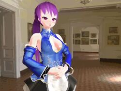 1girls 3d animated breast_expansion breasts erect_nipples excessive_lactation female female_only lactation lactation_through_clothes large_breasts long_hair maid nanakaido no_sound purple_eyes purple_hair solo solo_female through_clothes tight_clothing video rating:Explicit score:77 user:QuadNyan