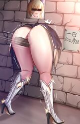 1boy 1girls ass big_ass big_butt boots bottomless disembodied_penis genshin_impact glory_wall high_heels jean_gunnhildr penis photo_(object) price prostitution public_use saya_(artist) sex stuck stuck_in_wall thick_ass thick_thighs thighs through_wall trembling vaginal_penetration vaginal_sex rating:Explicit score:77 user:Bikuta69