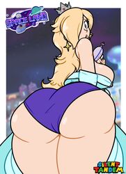 1girls ass big_ass big_butt bimbo blonde_female blonde_hair bubble_ass bubble_butt eye_contact fat_ass female long_hair looking_at_viewer looking_back mario_(series) mario_party nintendo panties princess_rosalina seductive silenttandem smelly_ass solo thick_thighs thighs rating:Questionable score:138 user:Bikuta69